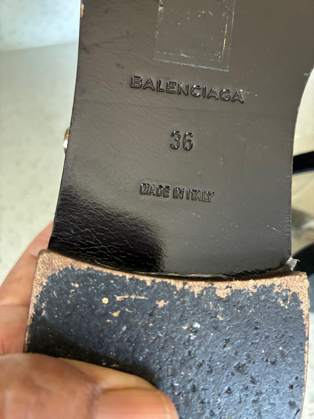 BALENCIAGA SANDALS - Picture 6 of 8